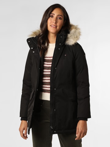 TOMMY HILFIGER Winterparka in Schwarz: predná strana