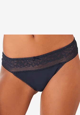 LASCANA Thong in Blue: front