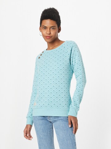 Ragwear Sweatshirt 'DARRIA' in Blue: front