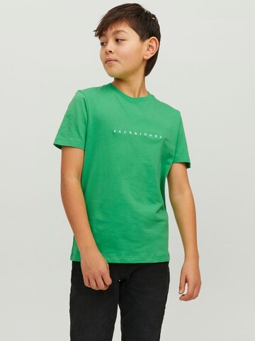 Jack & Jones Junior Shirt 'Copenhagen' in Groen: voorkant