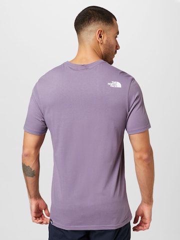 THE NORTH FACE T-Shirt in Lila