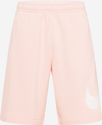 Nike Sportswear Spodnie 'Club' w kolorze różowy: przód