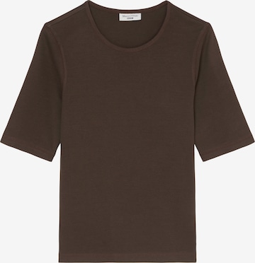T-shirt Marc O'Polo DENIM en marron : devant