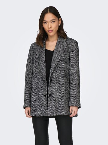 Blazer 'CANNA' ONLY en noir : devant