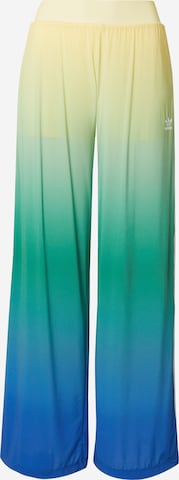 Wide Leg Pantalon ADIDAS ORIGINALS en mélange de couleurs : devant