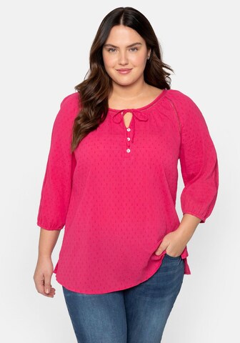 SHEEGO Tunic in Pink: front