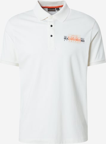 T-Shirt 'SMALLWOOD' NAPAPIJRI en blanc : devant