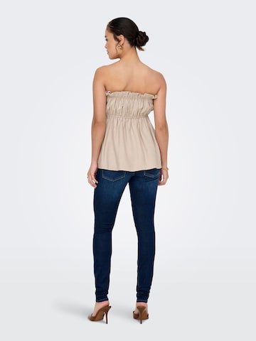 Haut 'ONLLINO' ONLY en beige