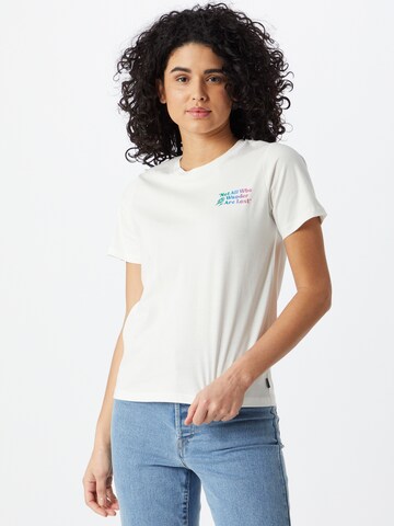 CONVERSE Shirt 'Exploration Team' in White: front