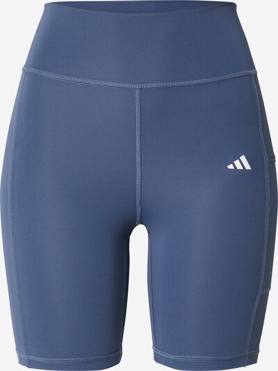 ADIDAS PERFORMANCE Sports trousers 'Optime' in Dark blue / White, Item view