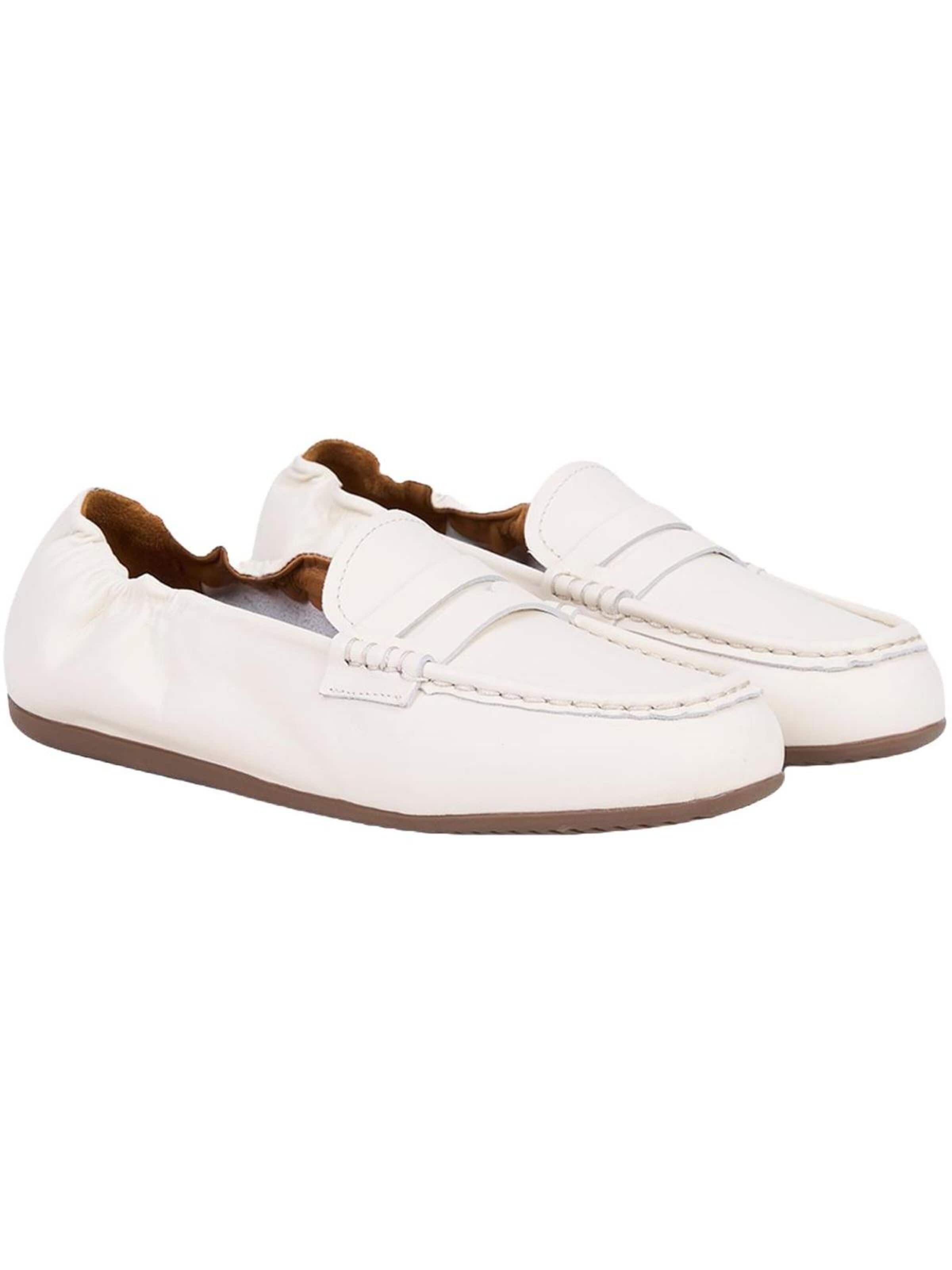 Mocassin 'Loafer' Desa en blanc : devant