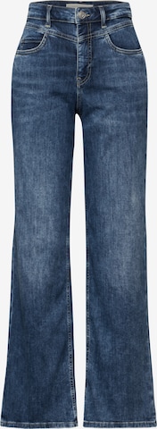 Largi Jeans de la STREET ONE pe albastru: față