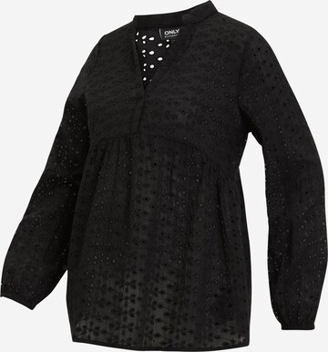 Only Maternity Blouse 'MY' in Black: front