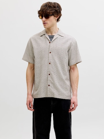 Comfort fit Camicia di JACK & JONES in grigio: frontale