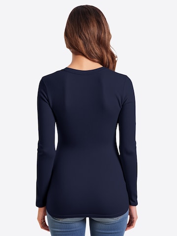 Imily Bela Shirts i blå: tilbage