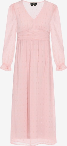 faina Kleid in Pink: Vorderseite
