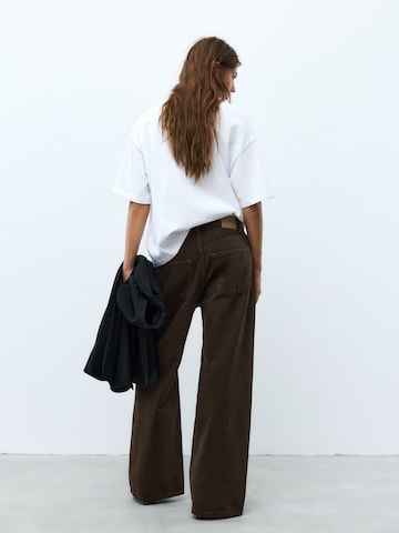 Pull&Bear Bő szár Farmer - barna