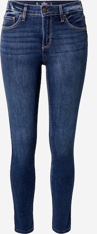 HOLLISTER Skinny Jeans in Blue: front