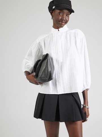 BOSS Blouse 'C_Biley' in Wit: voorkant