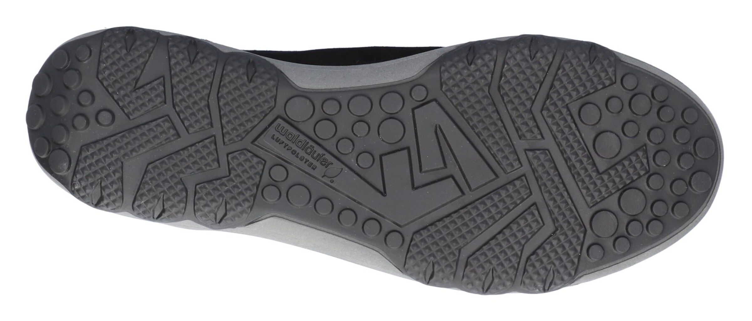 WALDLÄUFER Athletic Lace-Up Shoes in Black