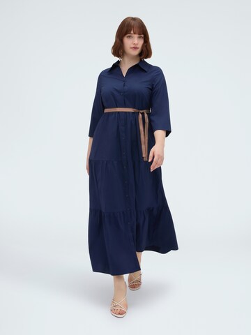 Abito di Fiorella Rubino in blu