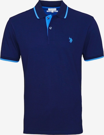 U.S. POLO ASSN. Shirt 'Fashion' in Blauw: voorkant