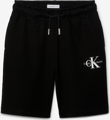 Calvin Klein Jeans Regular Shorts in Schwarz: predná strana