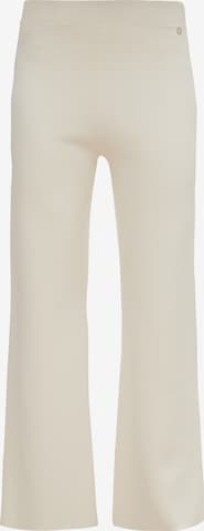 COMMA Trousers in Beige: front