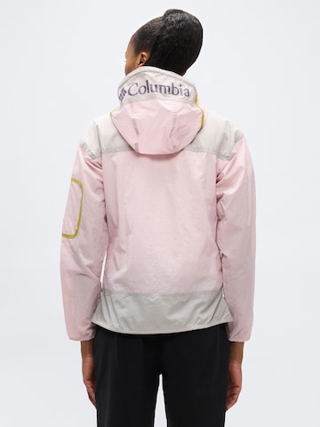 COLUMBIA - Casaco outdoor 'Challenger™ II' em vermelho