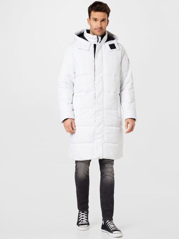 HOLLISTER Winter coat in White: front