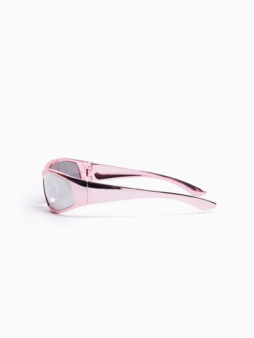 Bershka Sunglasses in Pink