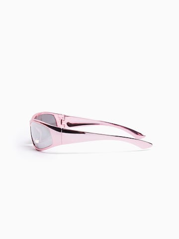 Bershka Sonnenbrille in Pink