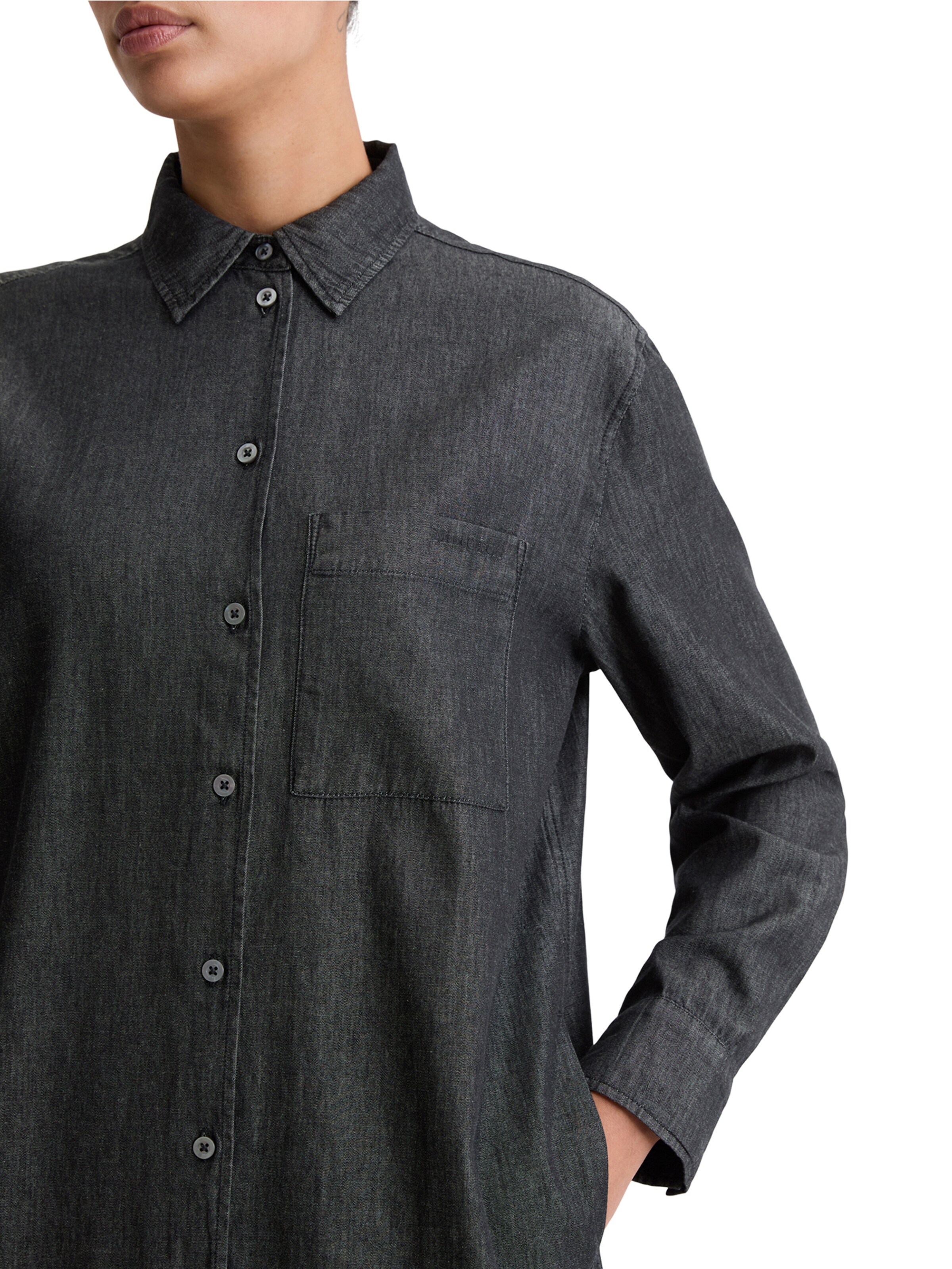 Abito camicia di Marc O'Polo in nero