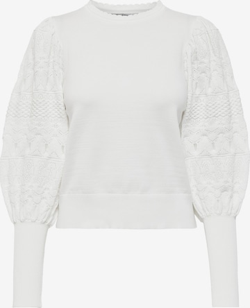 ONLY Sweater 'Melita' in White: front