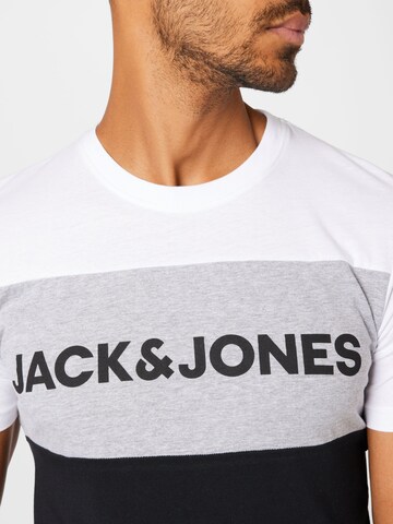 JACK & JONES Regular fit Тениска в бяло