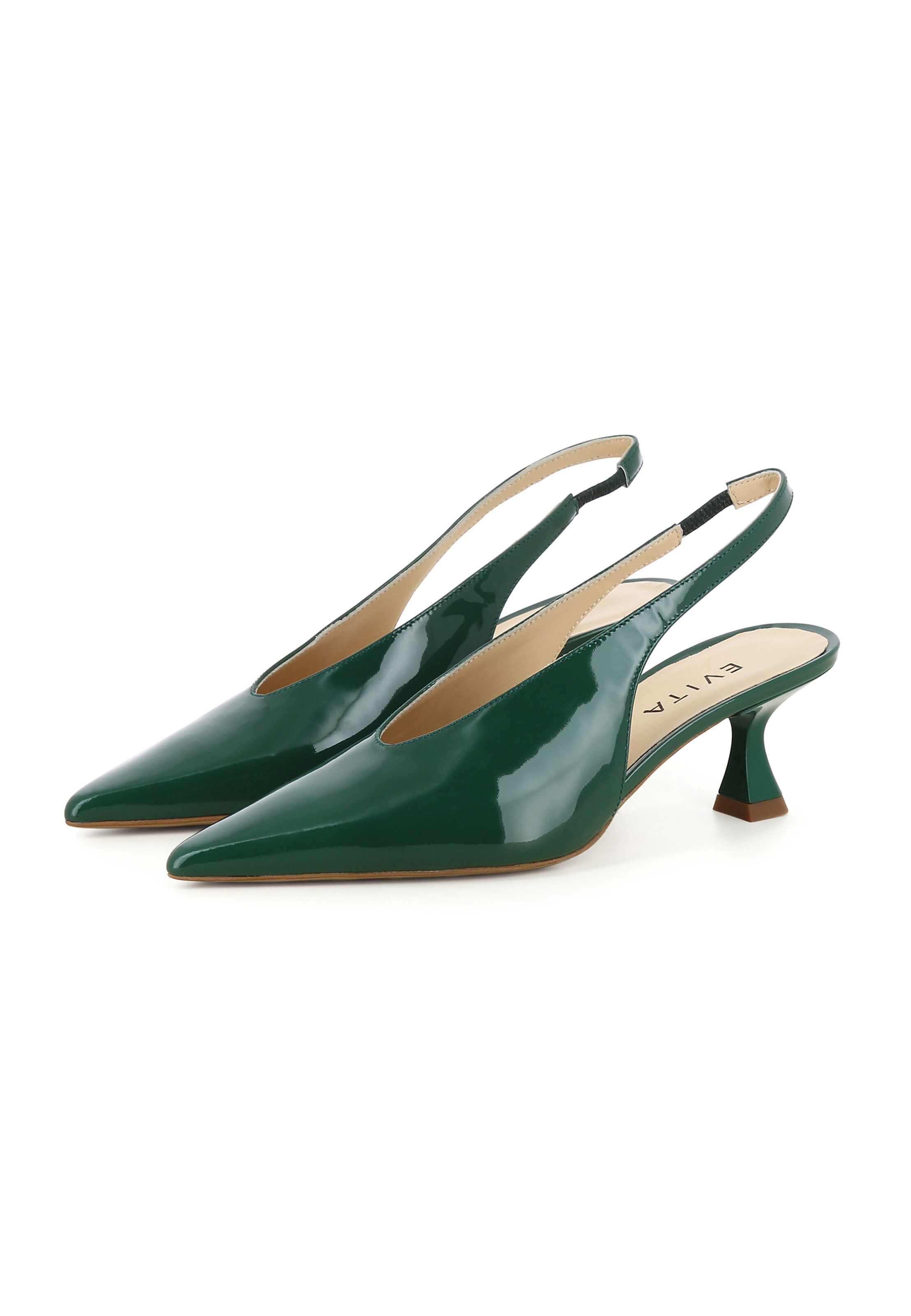 EVITA Slingback pumps 'PERLA' in Green