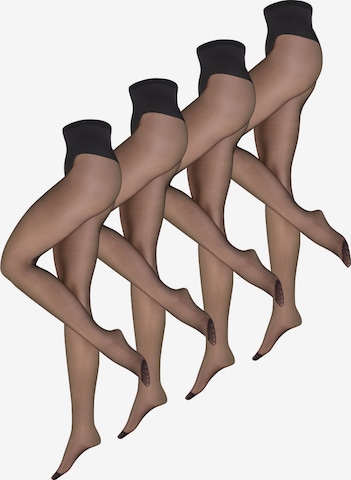 Collants ' Seidenfein In Shape 15 DEN ' Nur Die en noir : devant
