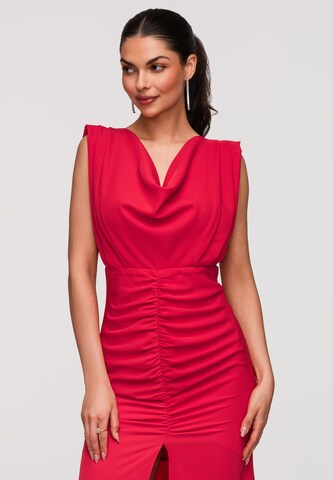 Ombre Avondjurk in Rood