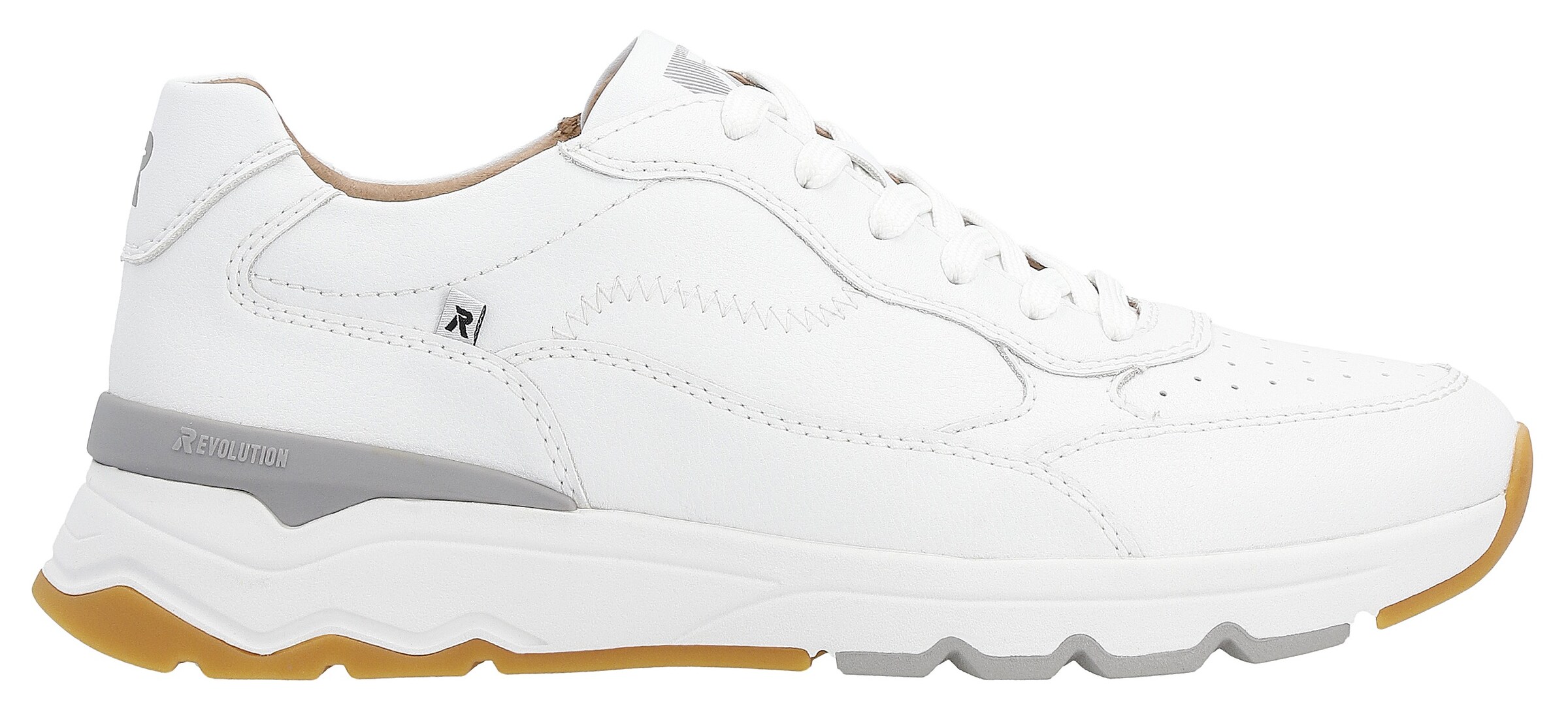 Baskets basses 'U0901' Rieker Sport en blanc