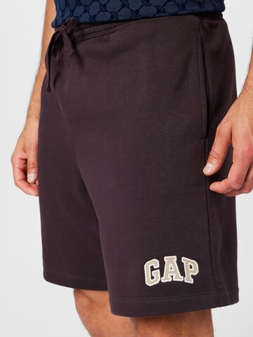 GAP Regular Broek in Bruin