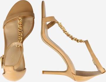 Lauren Ralph Lauren Strap sandal 'KATE' in Brown