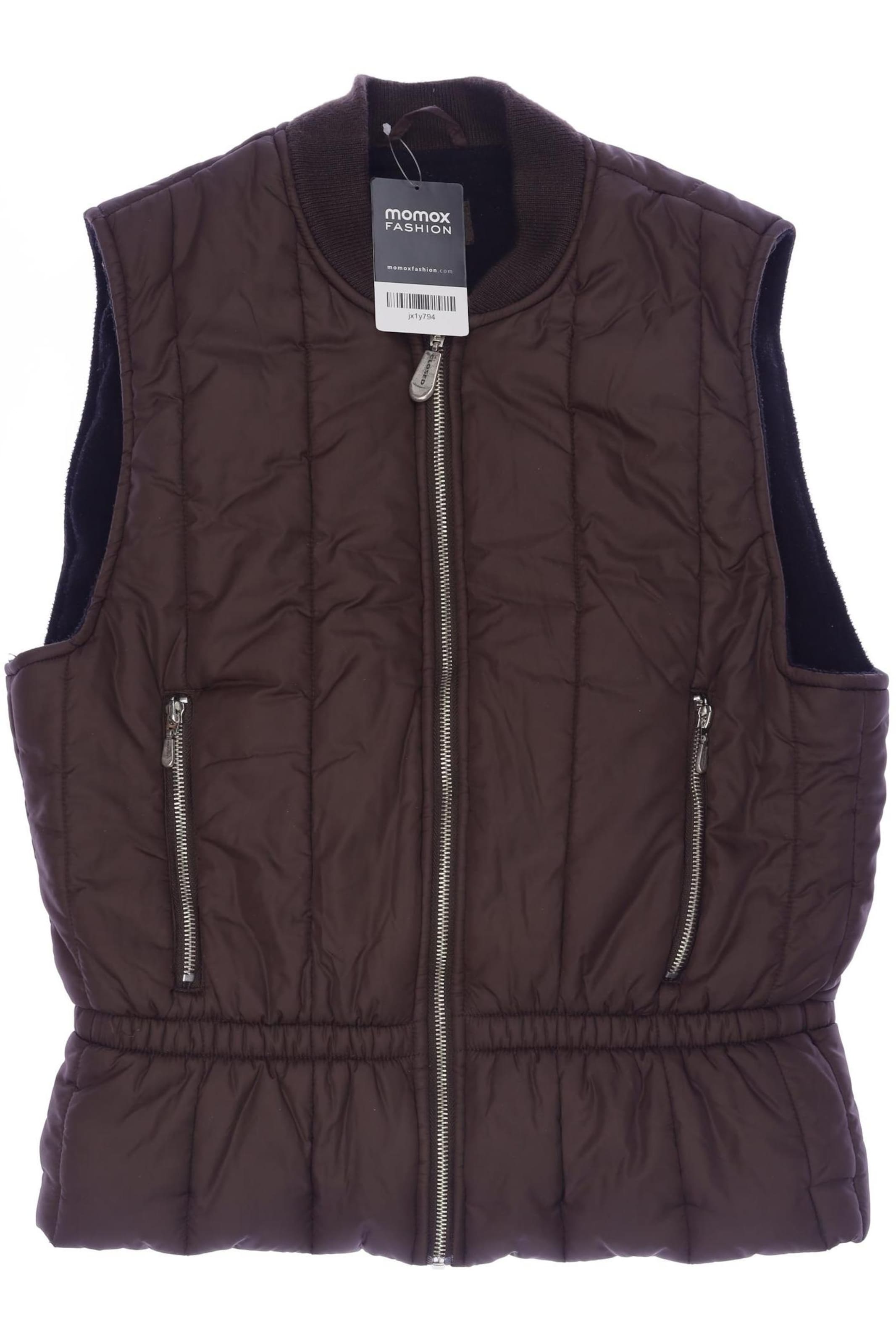 Closed Weste M in Braun: Vorderseite