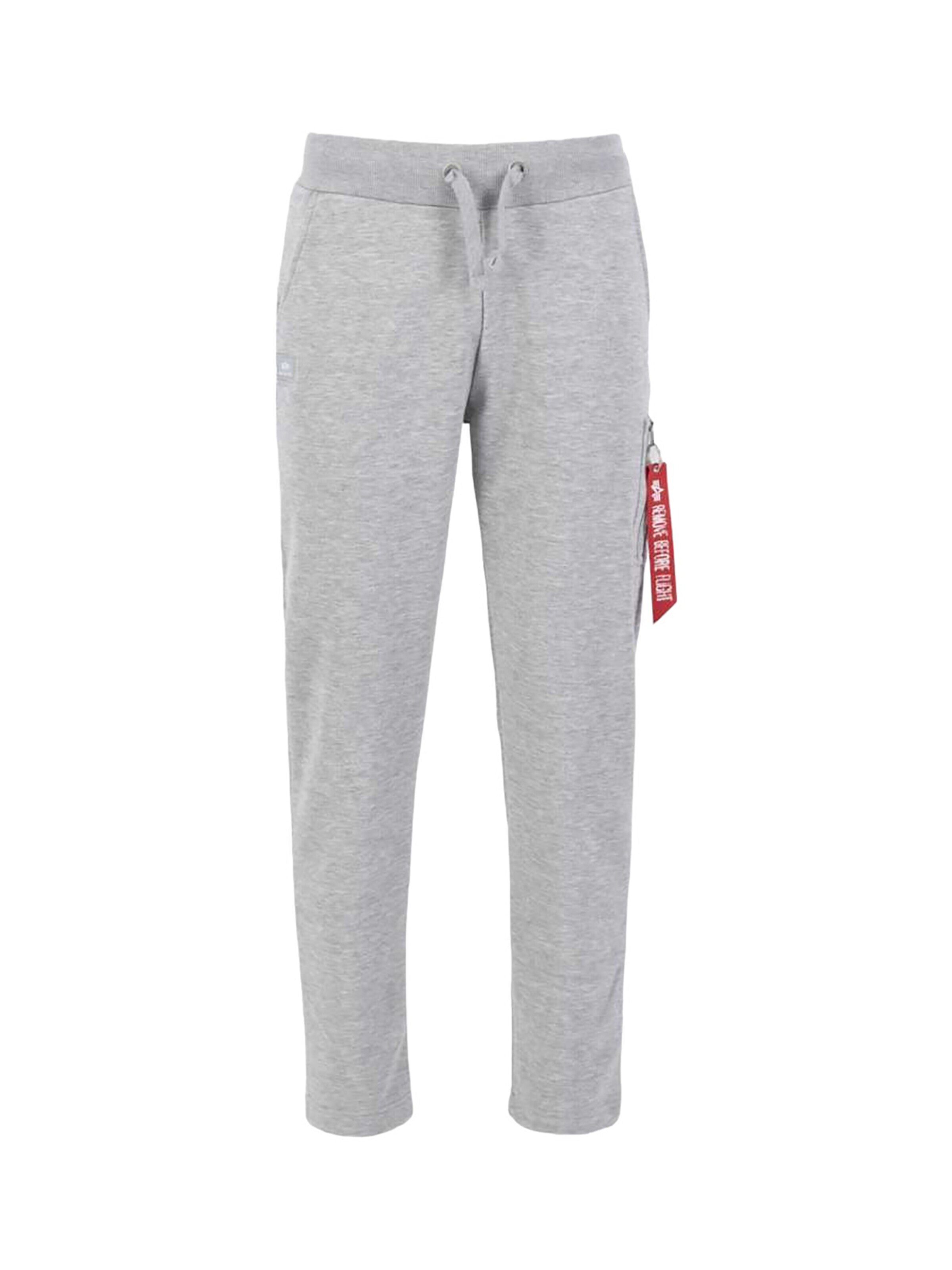 ALPHA INDUSTRIES Regular Hose 'X-Fit'‌‌‌‌‌‌‌‌ in Grau: Vorderseite