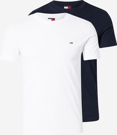 Tommy Jeans Majica 'Tommy Flag Extra Slim T' veličine XS u noćno plava / bijela, Pregled proizvoda