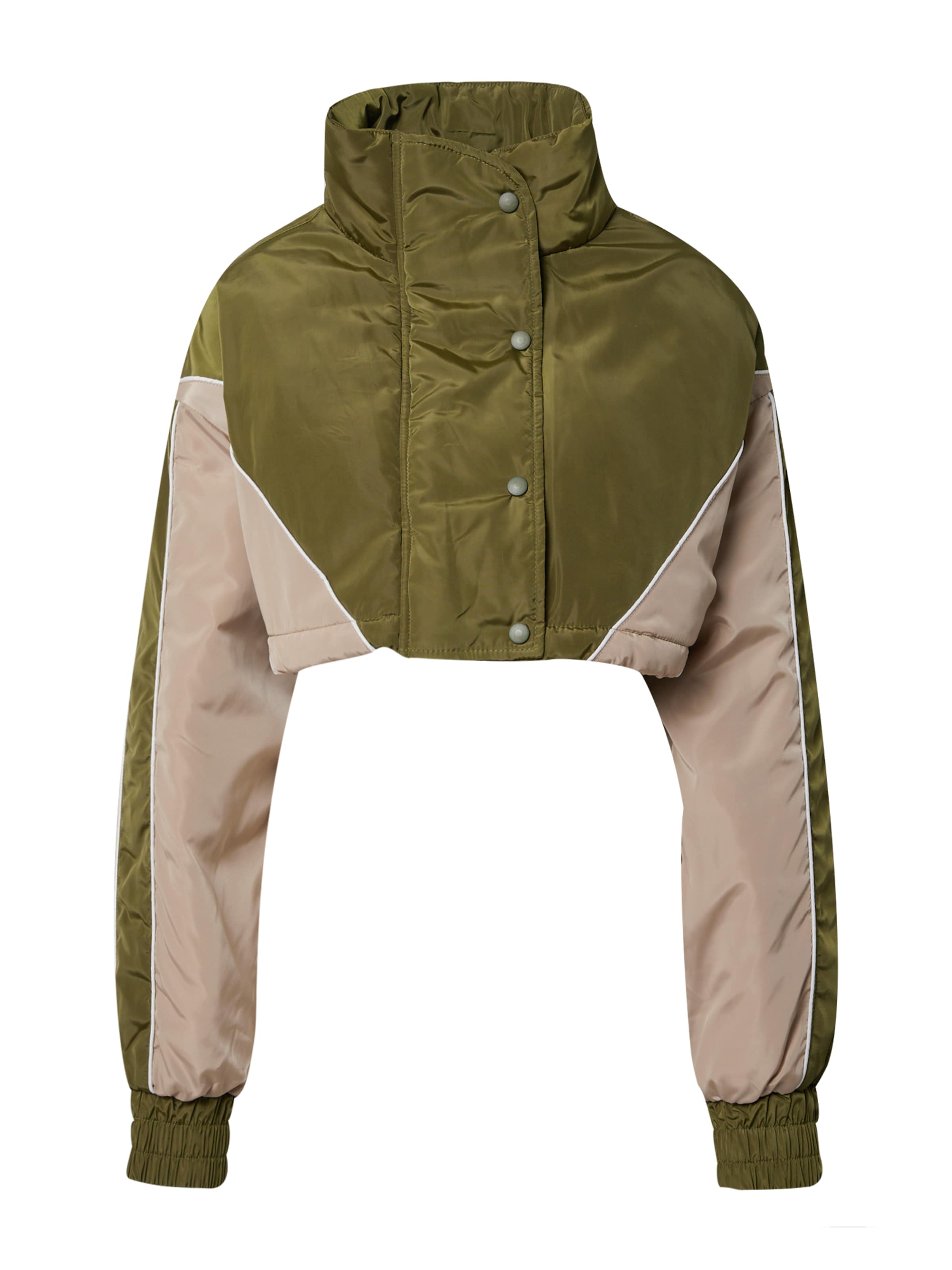 Nasty Gal Between-season jacket in Green: front