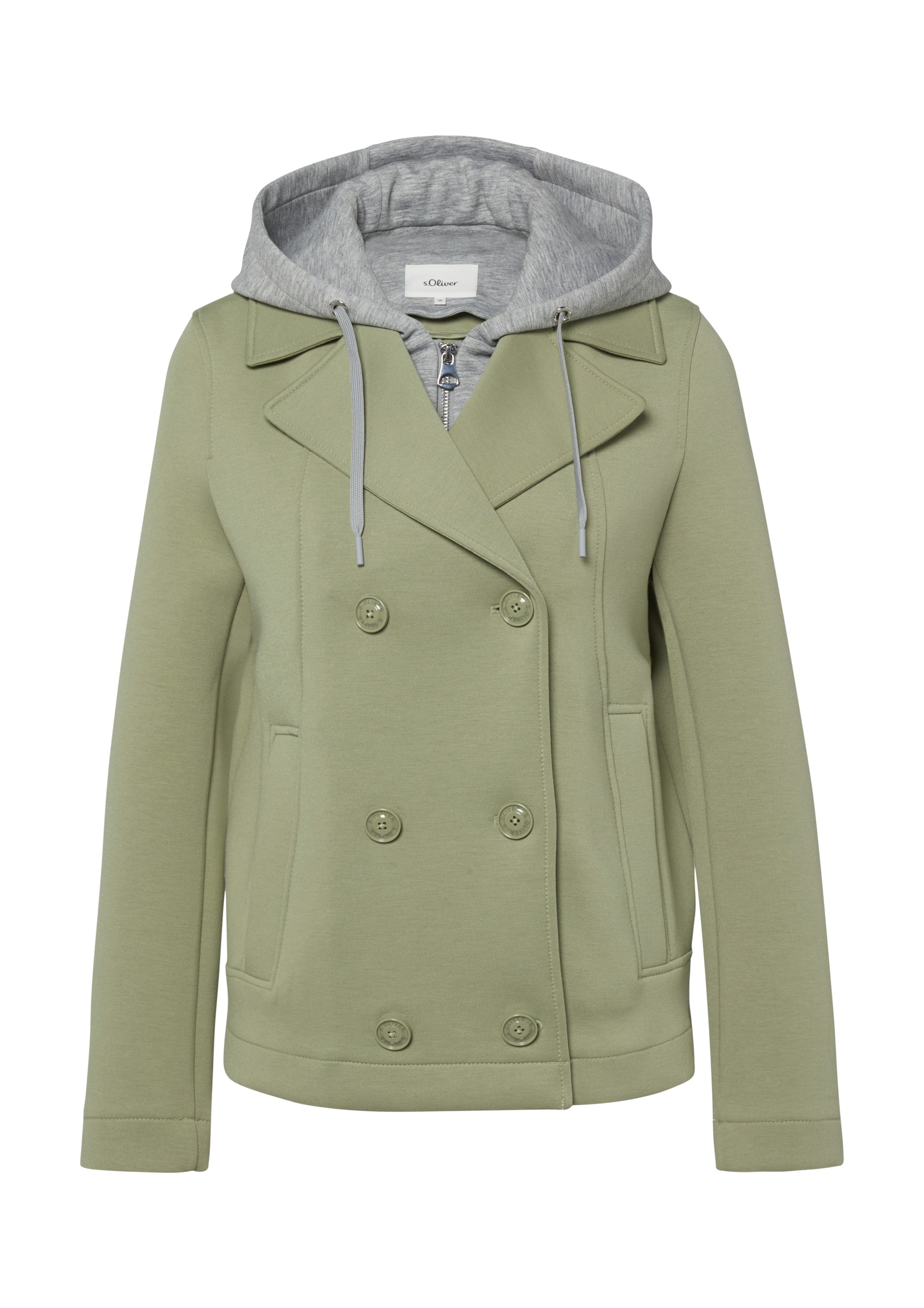 Veste mi-saison s.Oliver en vert : devant