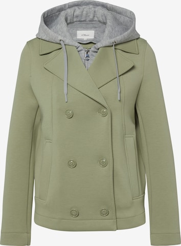 Veste mi-saison s.Oliver en vert : devant
