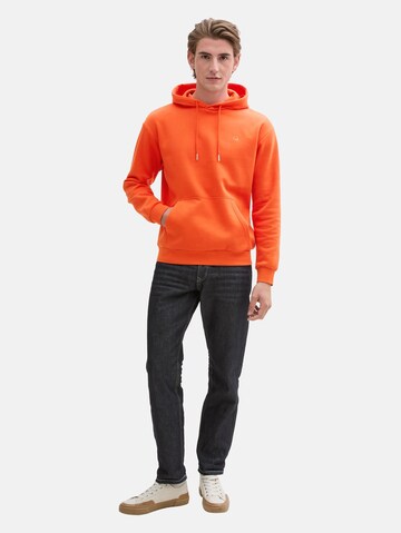 TOM TAILOR DENIM Sweatshirt in Orange