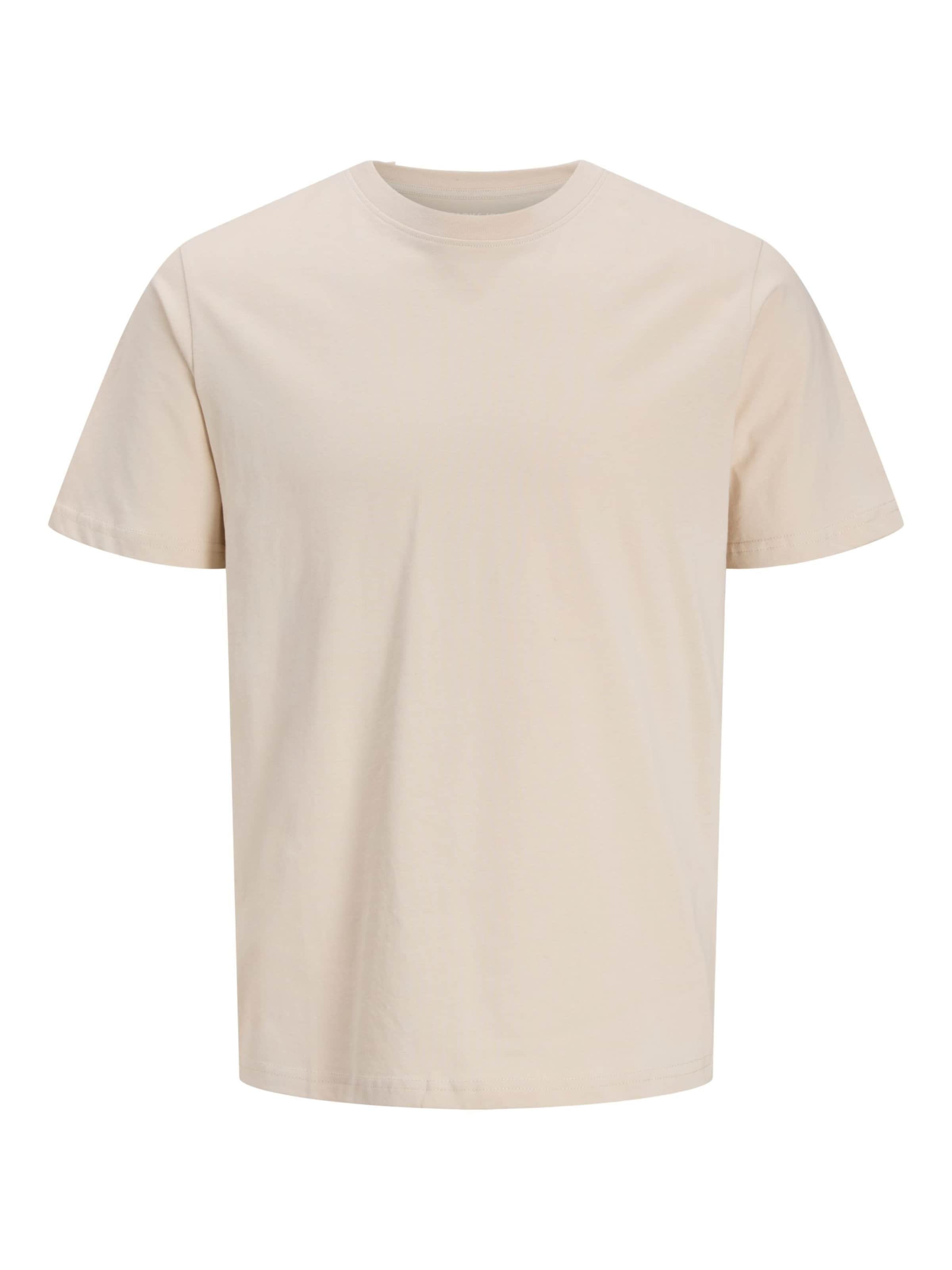 JACK & JONES T-Shirt in Beige: Vorderseite