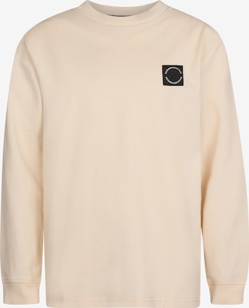 Sweat Petrol Industries en beige : devant